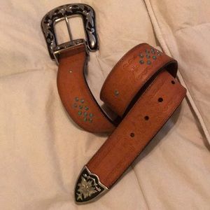 Vintage Heavy Leather Belt